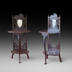 Pair of Late Victorian Mahogany Bedside Tables