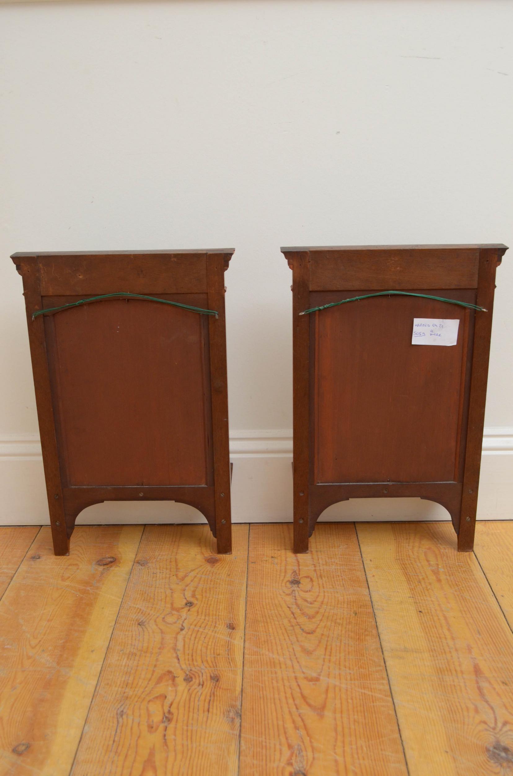 Pair of Late Victorian Wall Mirrors in Satinwood 11