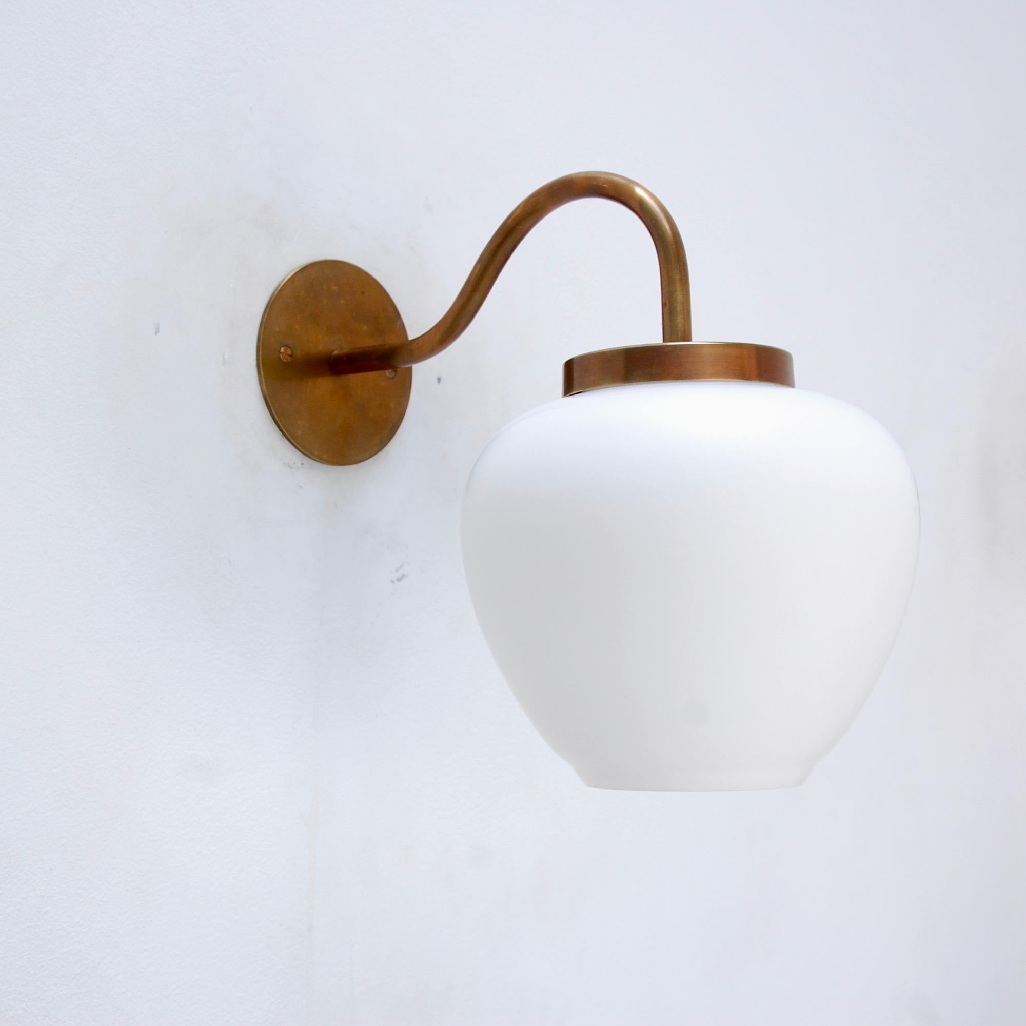 Scandinavian Modern Pair of Lauritzen Attributed Sconces