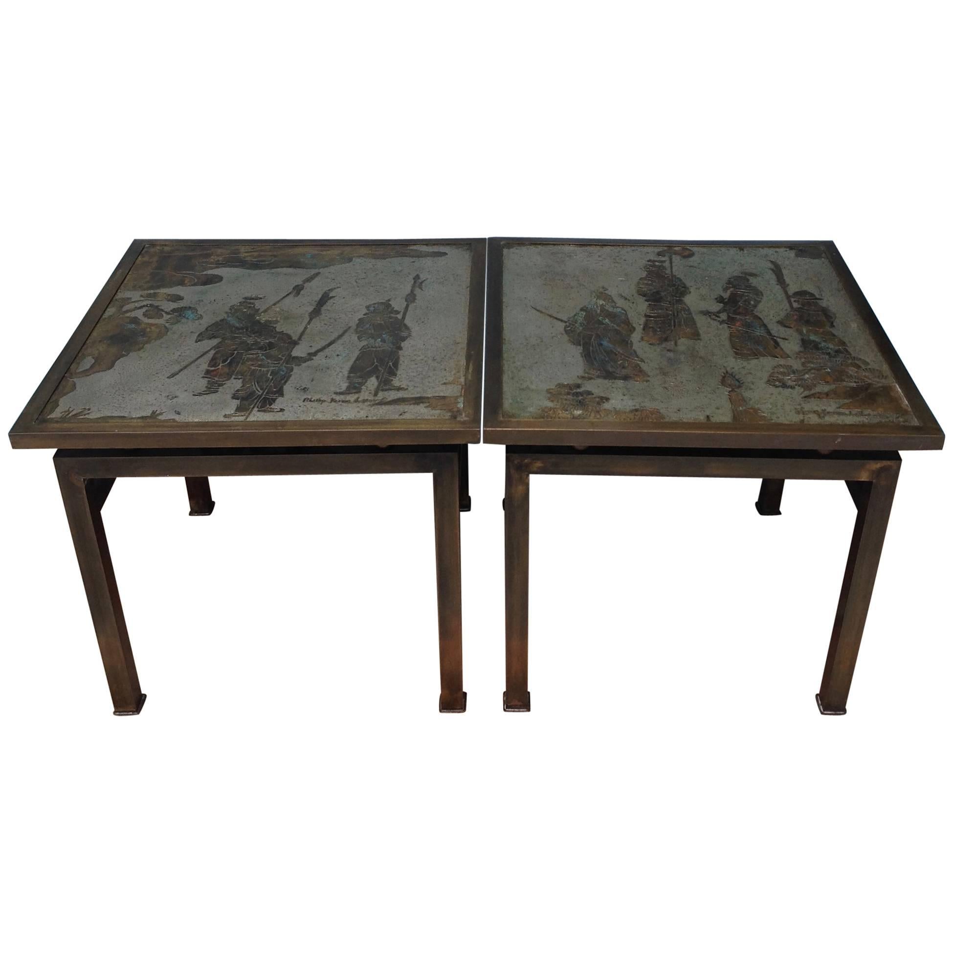 Pair of Laverne Side Tables