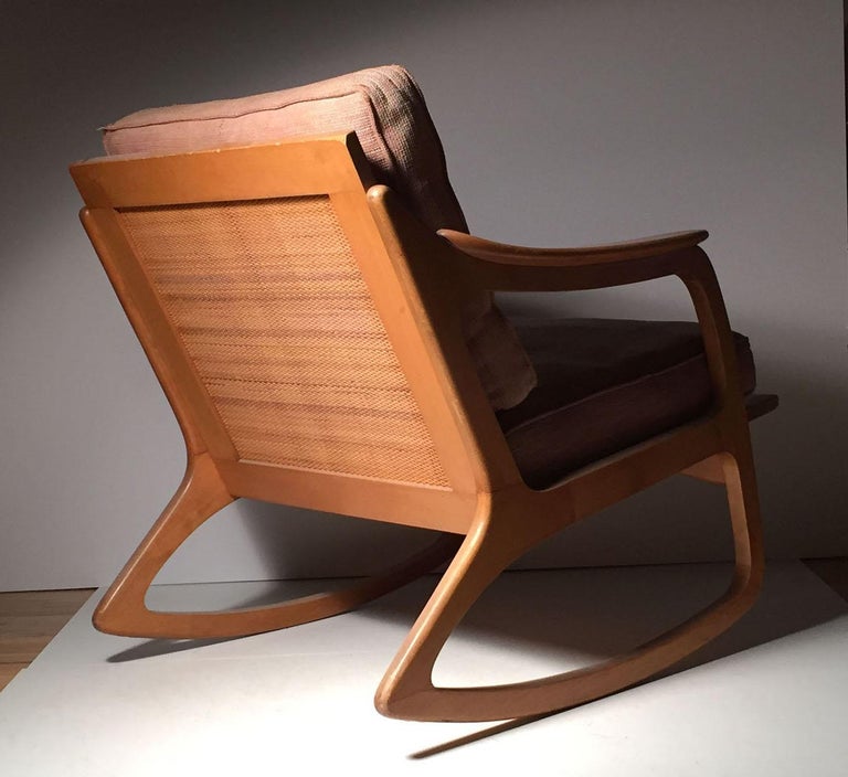 Pair Of Lawrence Peabody Rocking Chairs For Sale At 1stdibs