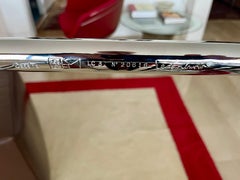 Pair of  LC3 armchairs, Le Corbusier, Jeanneret & Perriand for Cassina, 1990's