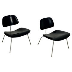 Pair of LCM office chairs by Charles and Ray Eames for Vitra