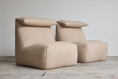 Pair of ‘Le Bambole’ lounge chairs by Mario Bellini for B&B Italia, 1972