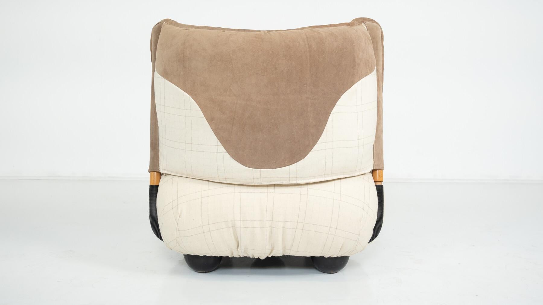 Paire de chaises longues « Le Bugie » d'Alessandro Becchi pour Giovannetti, 1980 en vente 7