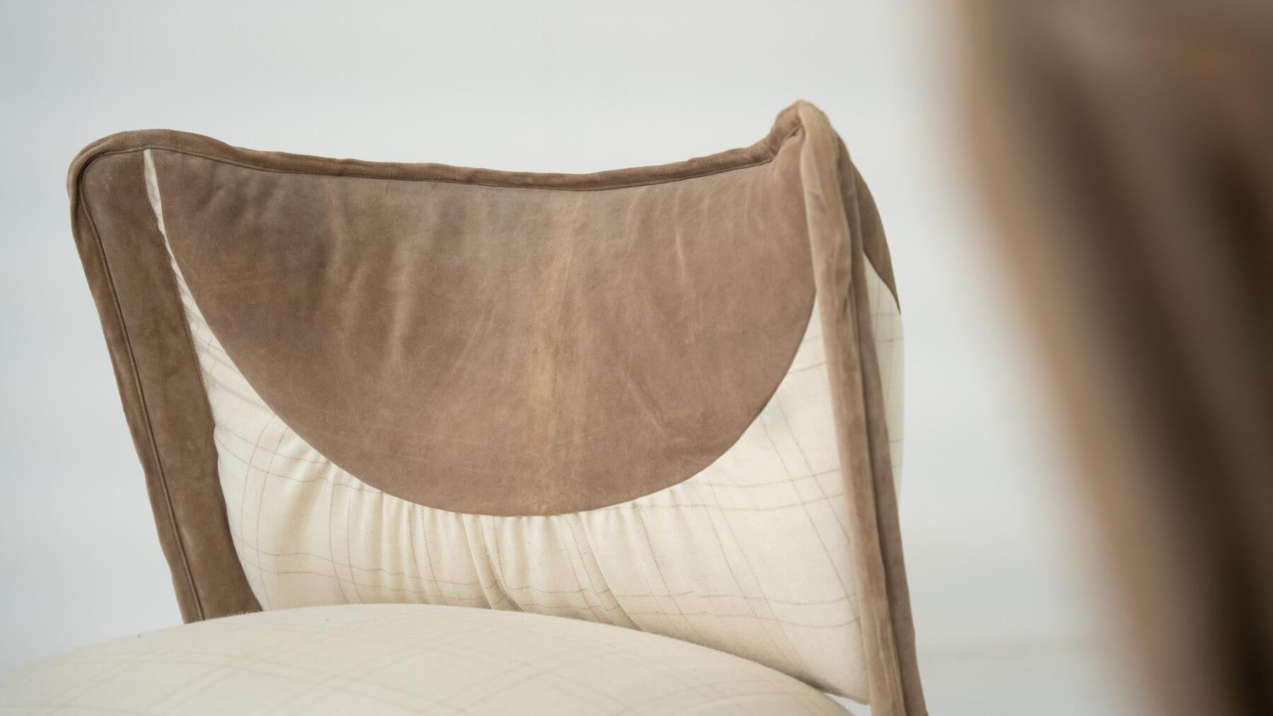 Paire de chaises longues « Le Bugie » d'Alessandro Becchi pour Giovannetti, 1980 Bon état - En vente à Brussels, BE