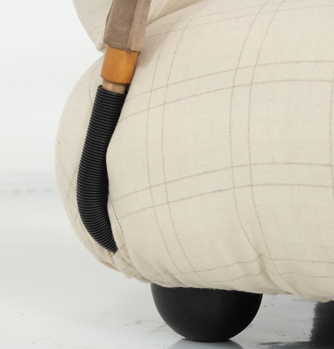 Paire de chaises longues « Le Bugie » d'Alessandro Becchi pour Giovannetti, 1980 en vente 2