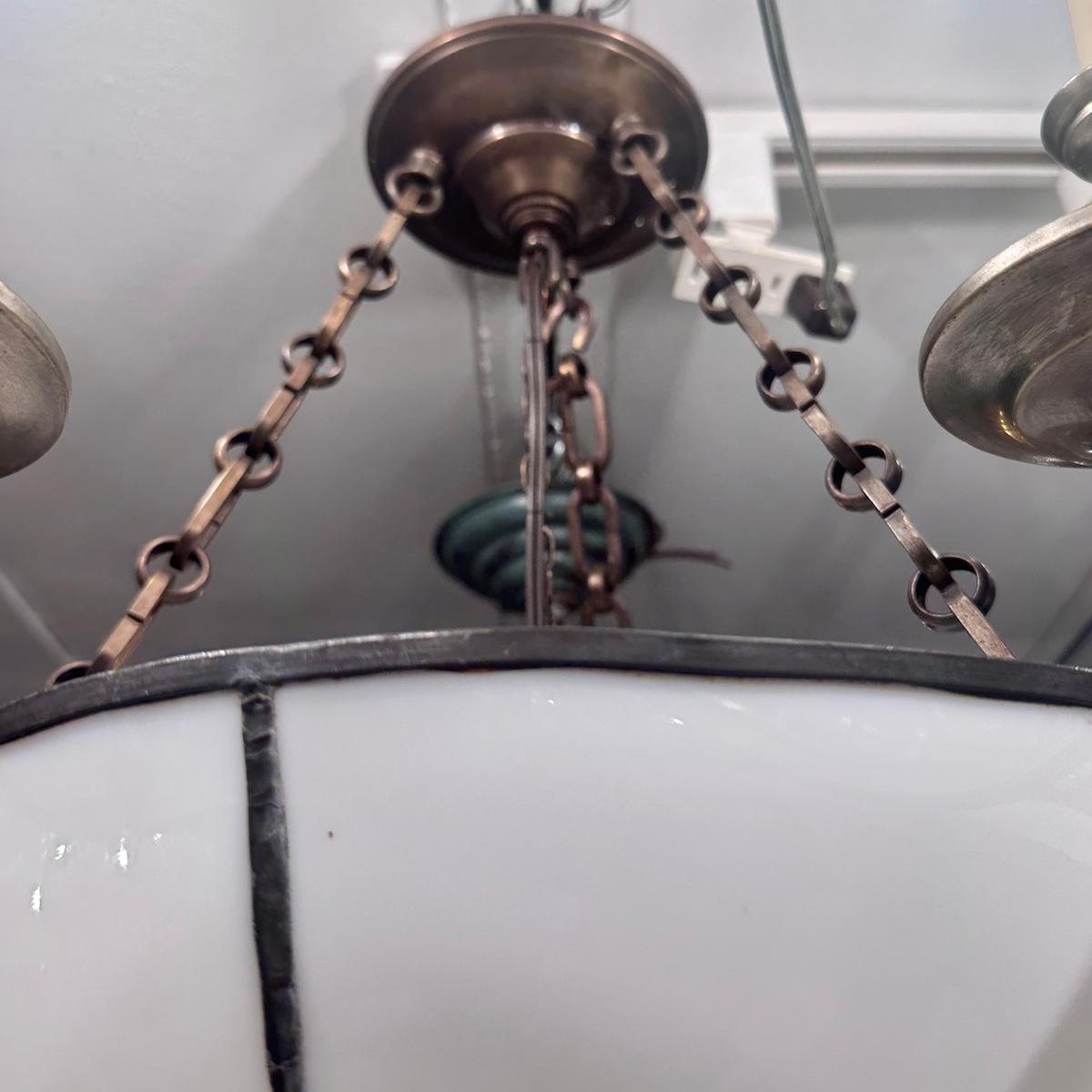 Vetro Coppia di lampade in vetro piombato, vendute singolarmente in vendita