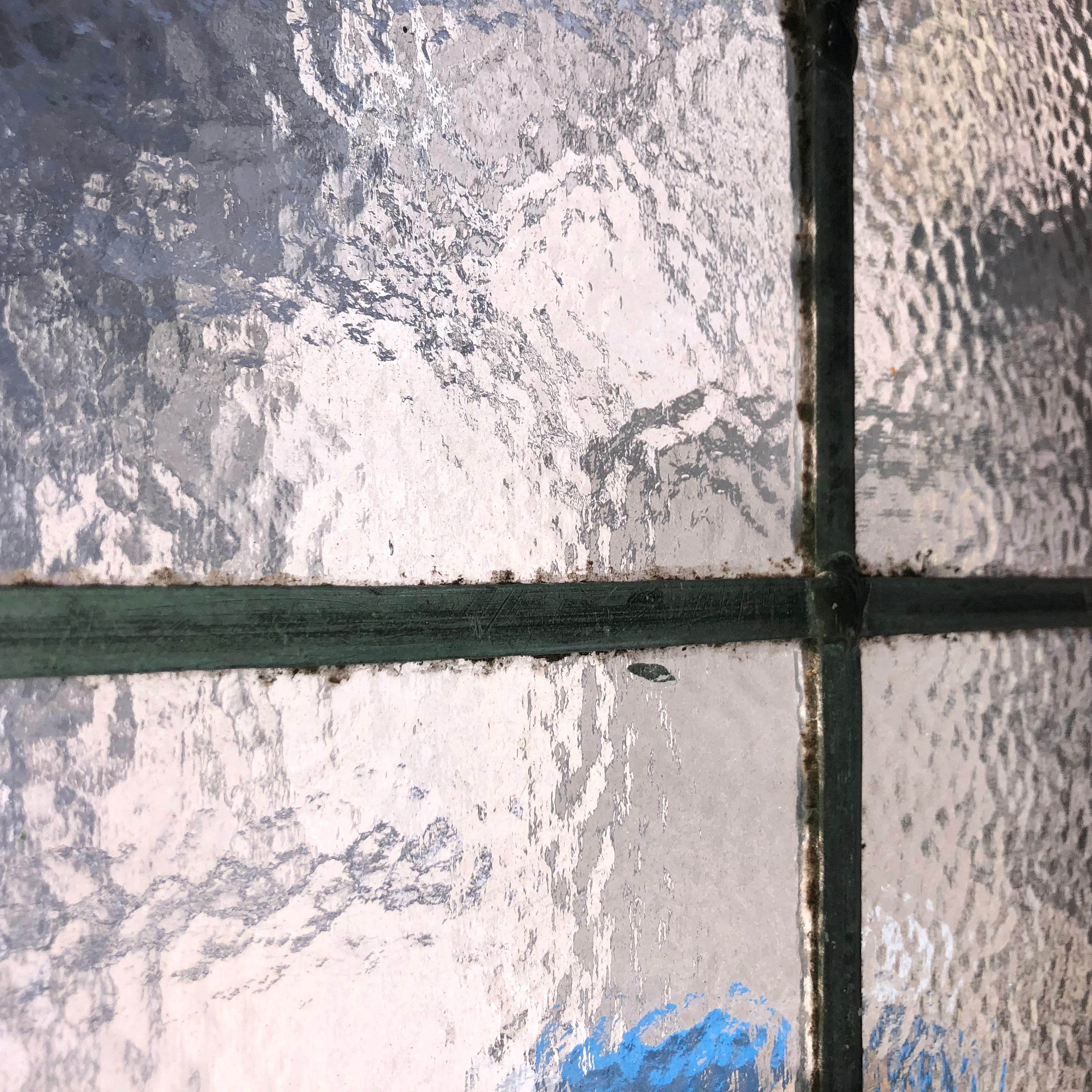 Pareja de ventanas de vidrio emplomado 22