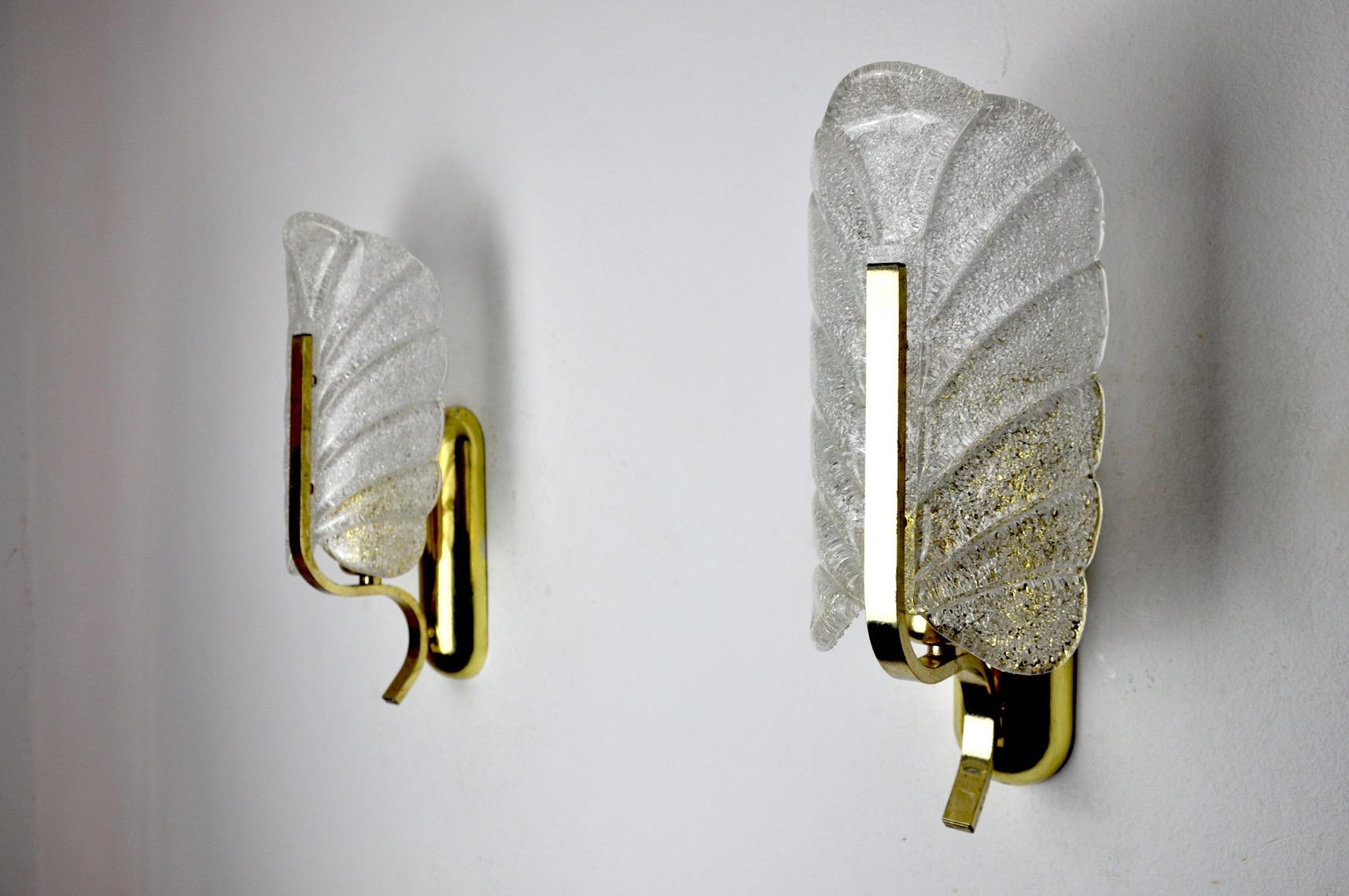 Hollywood Regency Coppia di appliques 