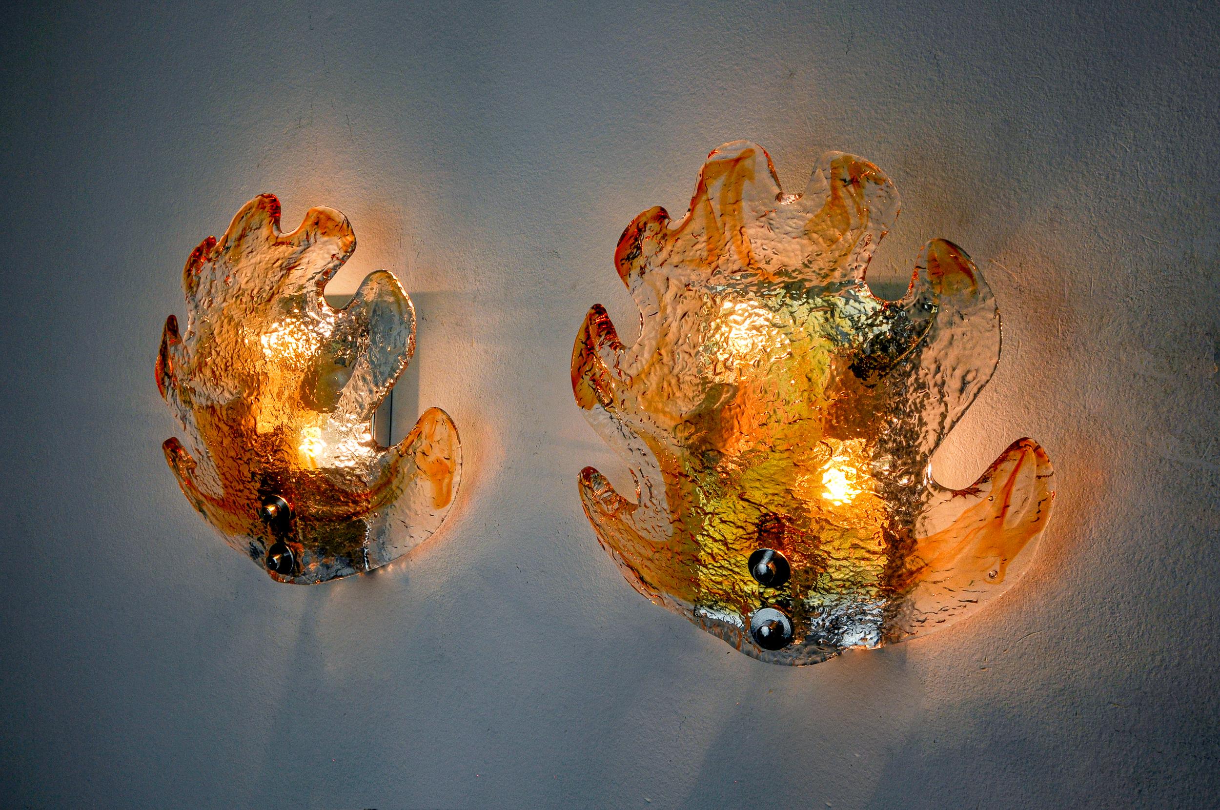 Coppia di appliques 