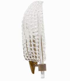 Pair of Leaf-Shaped Sconces by Barovier e Toso