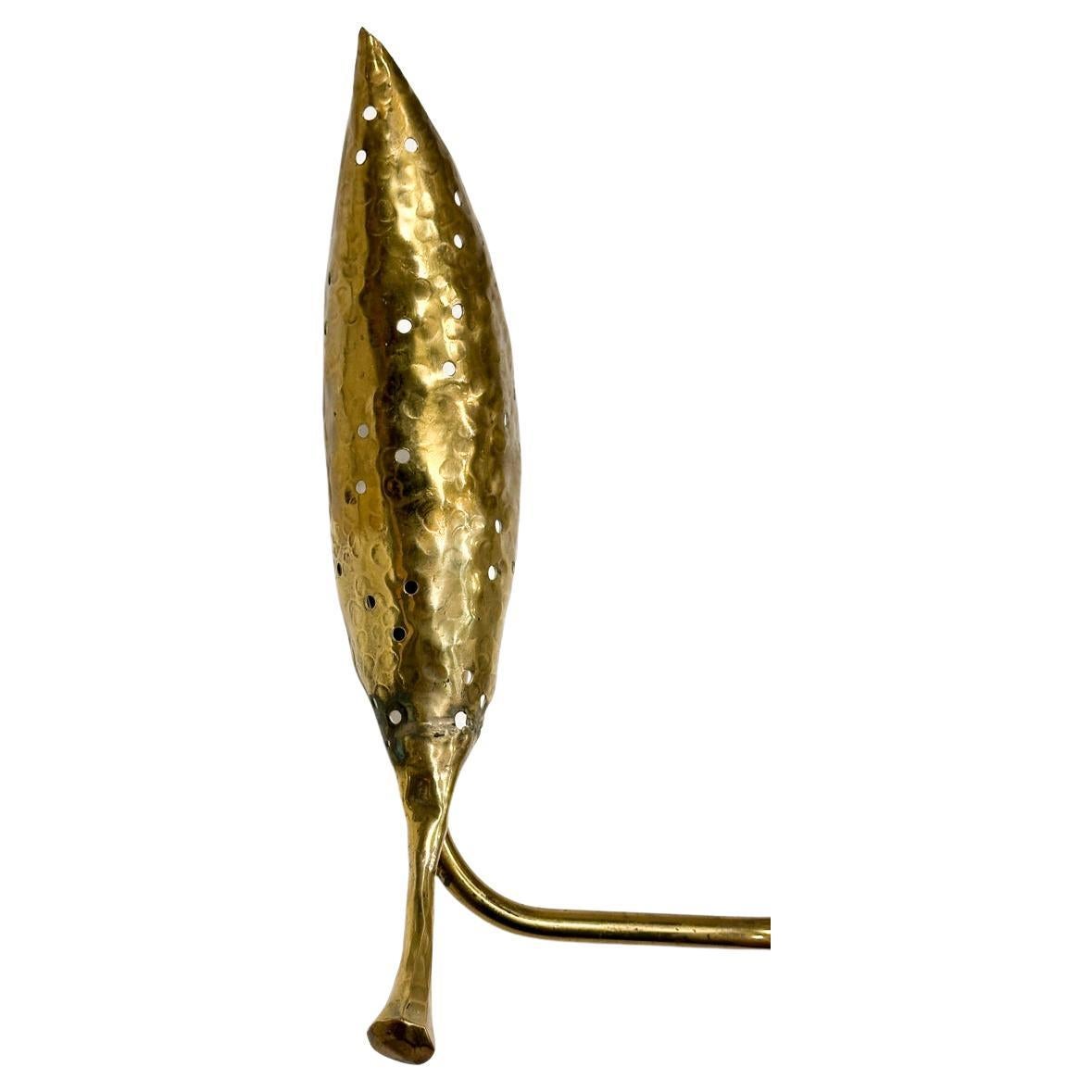 Paar Blatt-Wand- oder Nachttischlampen von Angelo Lelii für Arredoluce, Italien, 1950er Jahre (Italienisch) im Angebot