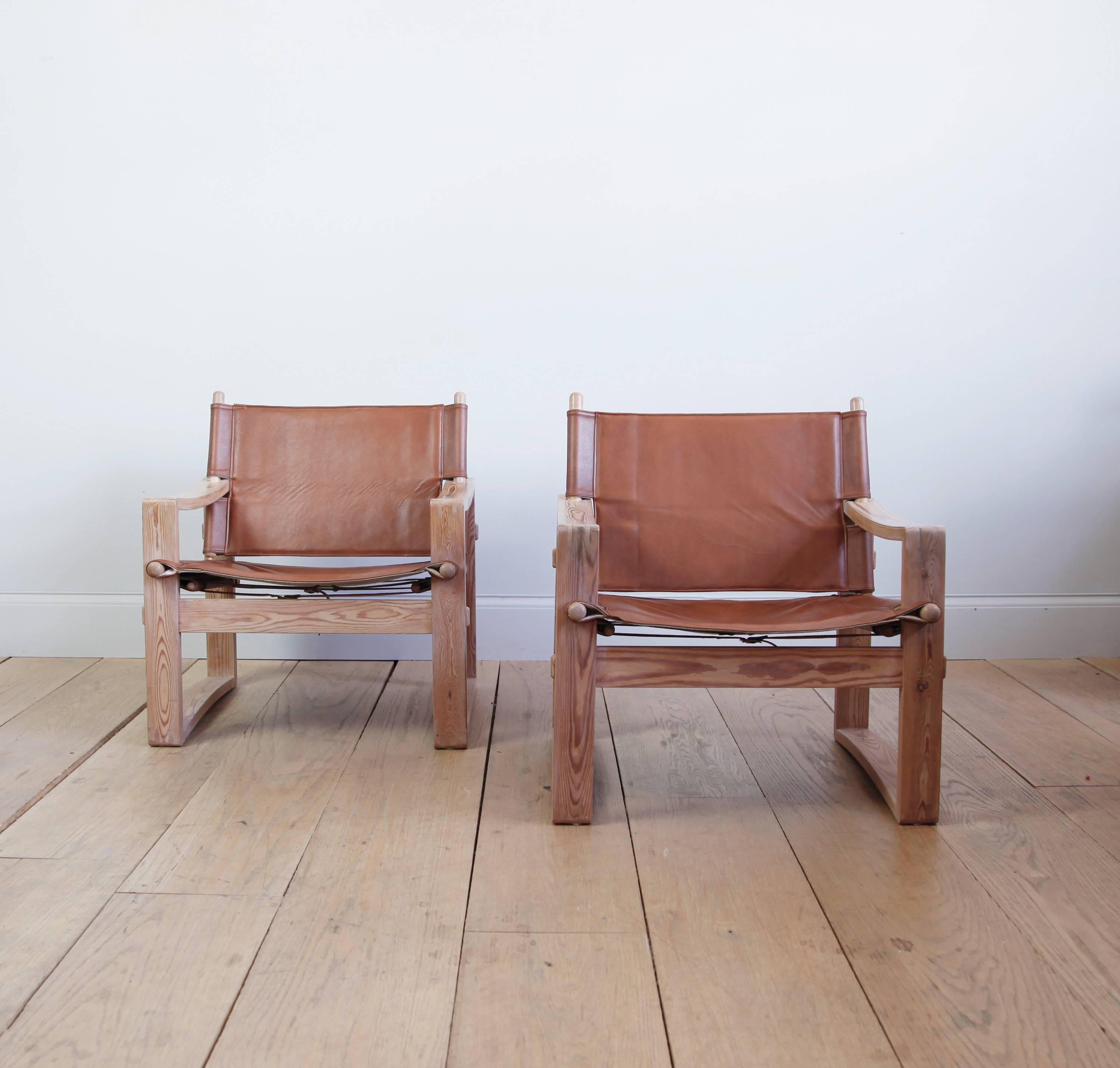 These Danish chairs from the 1970s are deceptively simple. The joinery of the wood frame is marvellous, as is the surface treatment of the wood itself which allows the grain to speak so beautifully. We like the subtle bow of the arms. Also, unlike a