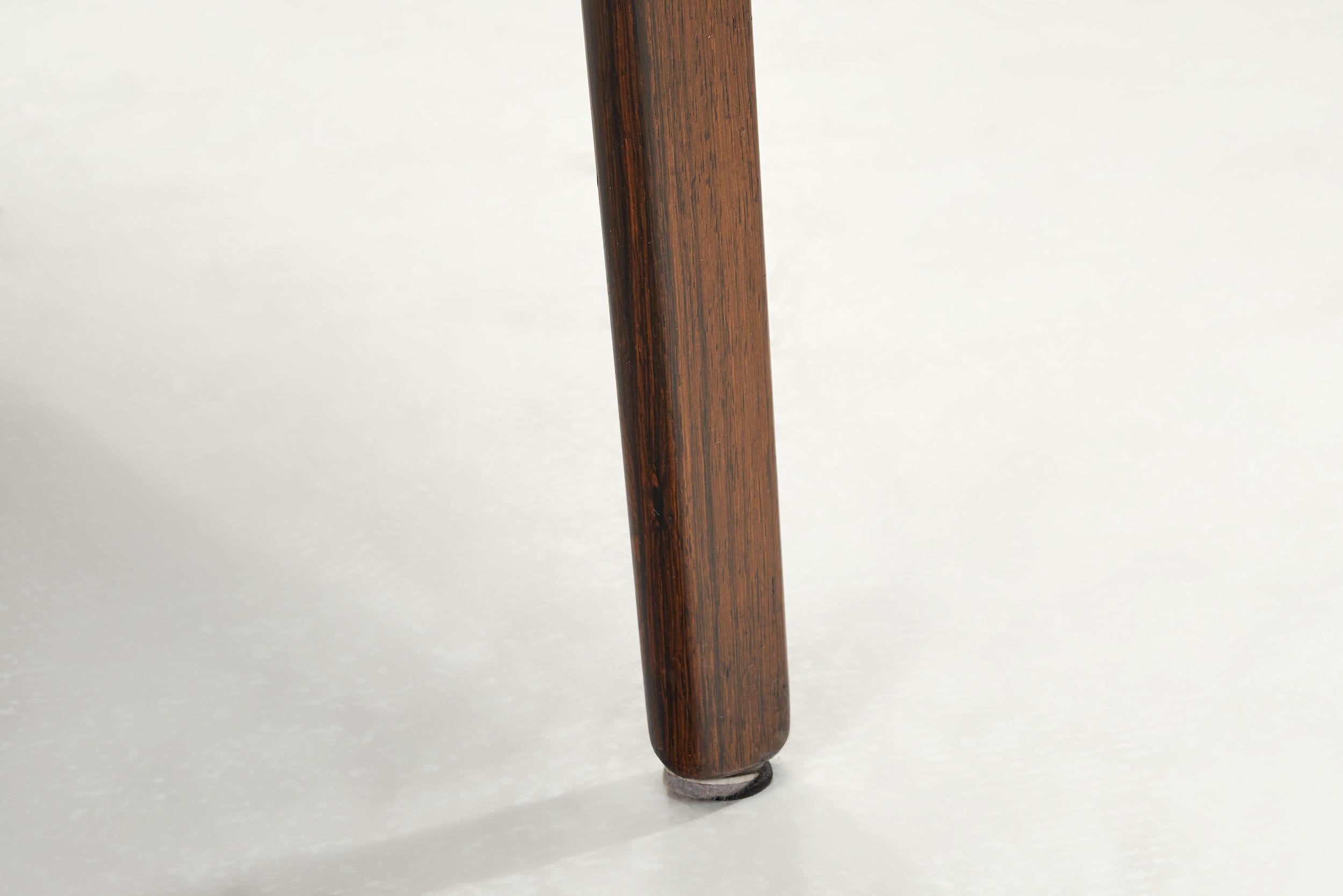 Paar Sessel aus Leder und Holz von Fredrik Kayser (Attr.), Norwegen ca. 1960er Jahre im Angebot 11