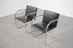 Brno Knoll Style Mid-Century Modern Armchairs
