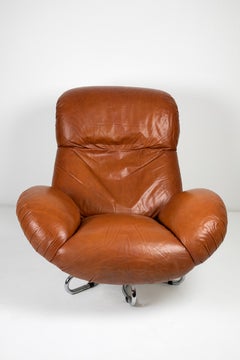 Pair of Leather Armchairs