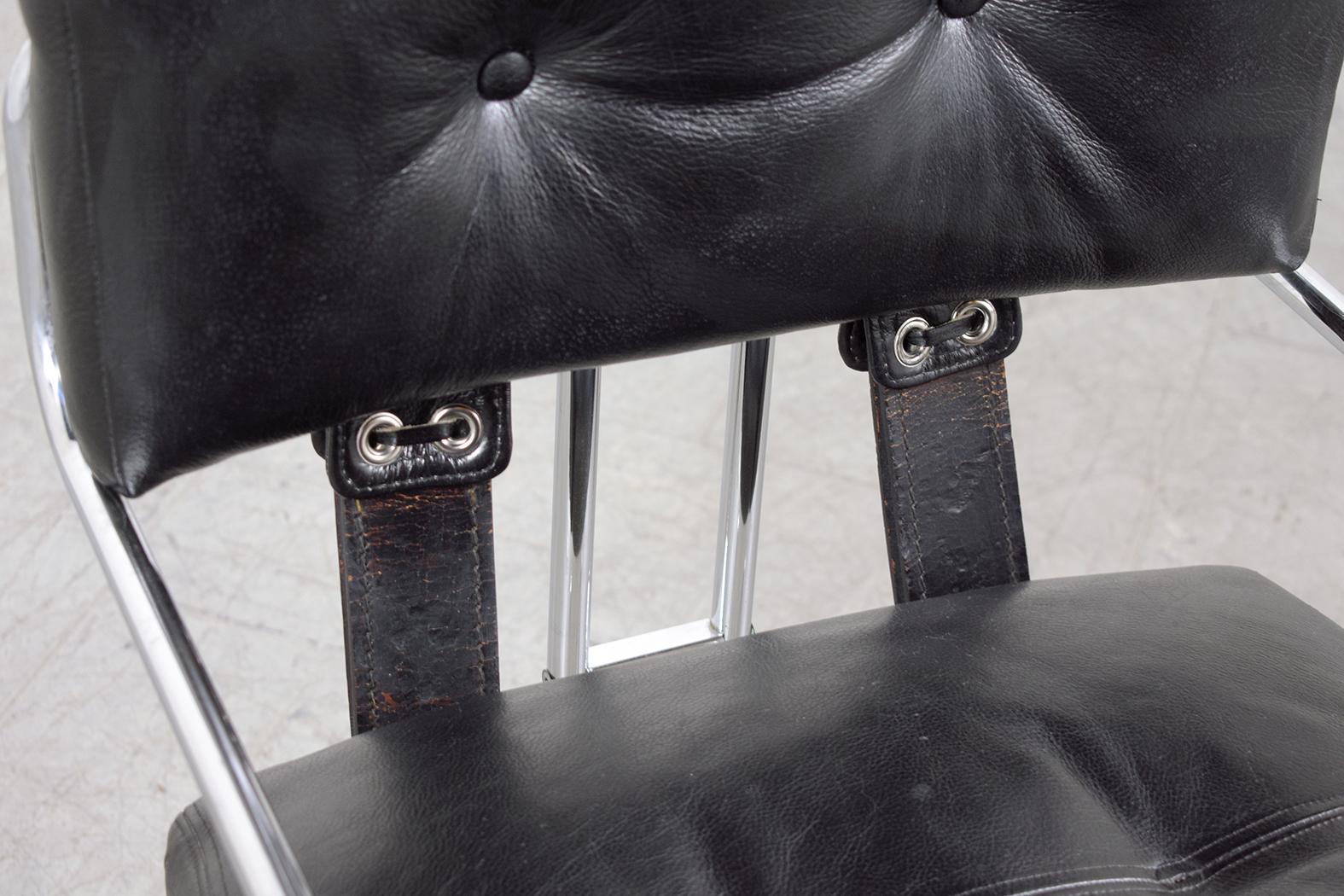 Pair of Guido Faleschini Mariani Pace Chairs In Good Condition In Los Angeles, CA