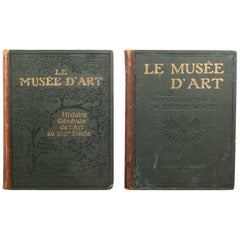 Pair of Leather Bound "Le Musee d
Art" Books, circa 1920-1950 Pair of Leather Bound "Le Musee d
Art" Books, circa 1920-1950