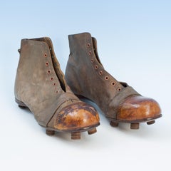 Pair Of Leather Football Boots