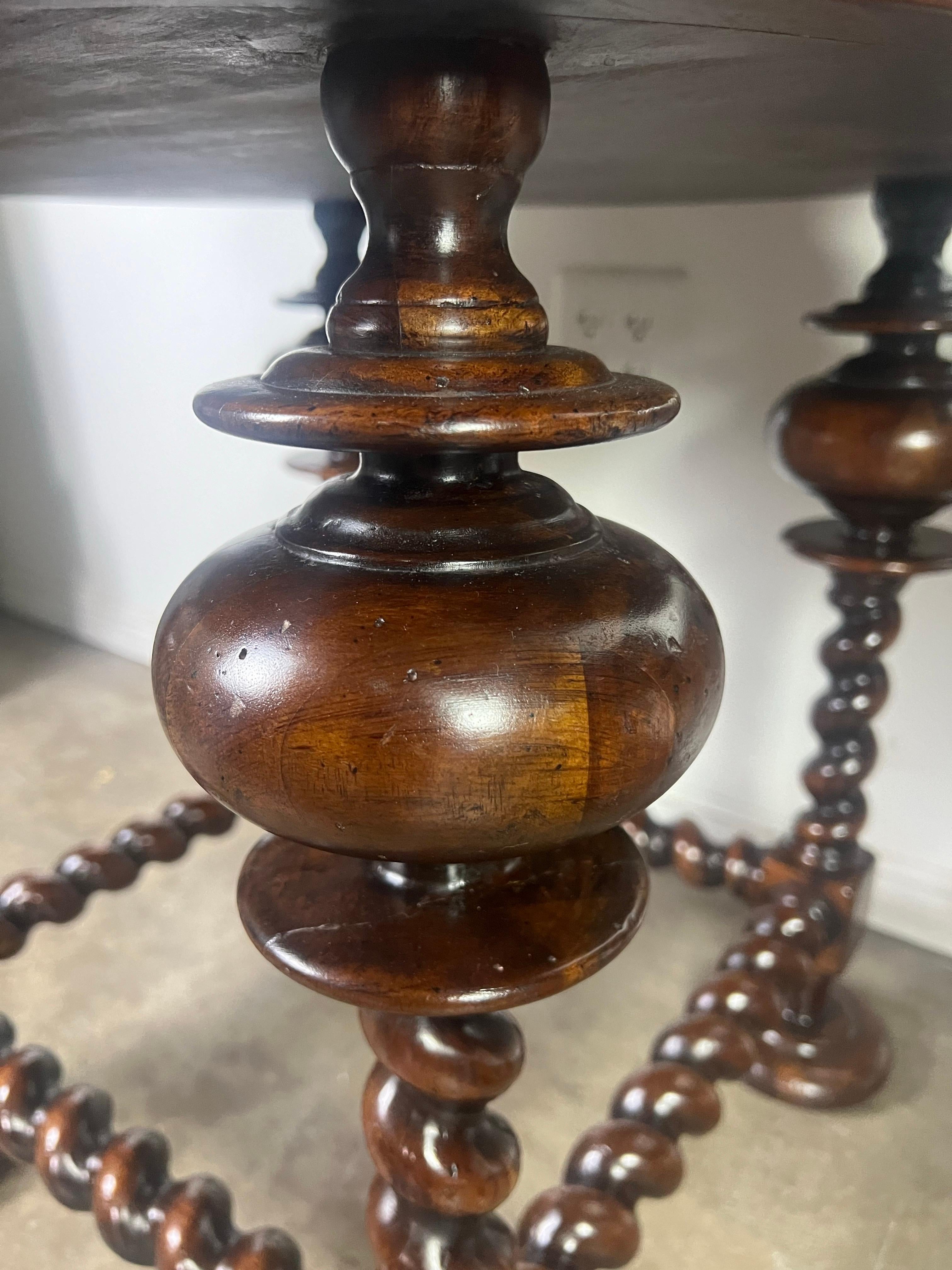 Pair of Leather Top Side Tables by John Richards For Sale 1