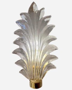 Pair of “leaves” sconces Murano, Italy, circa 1980