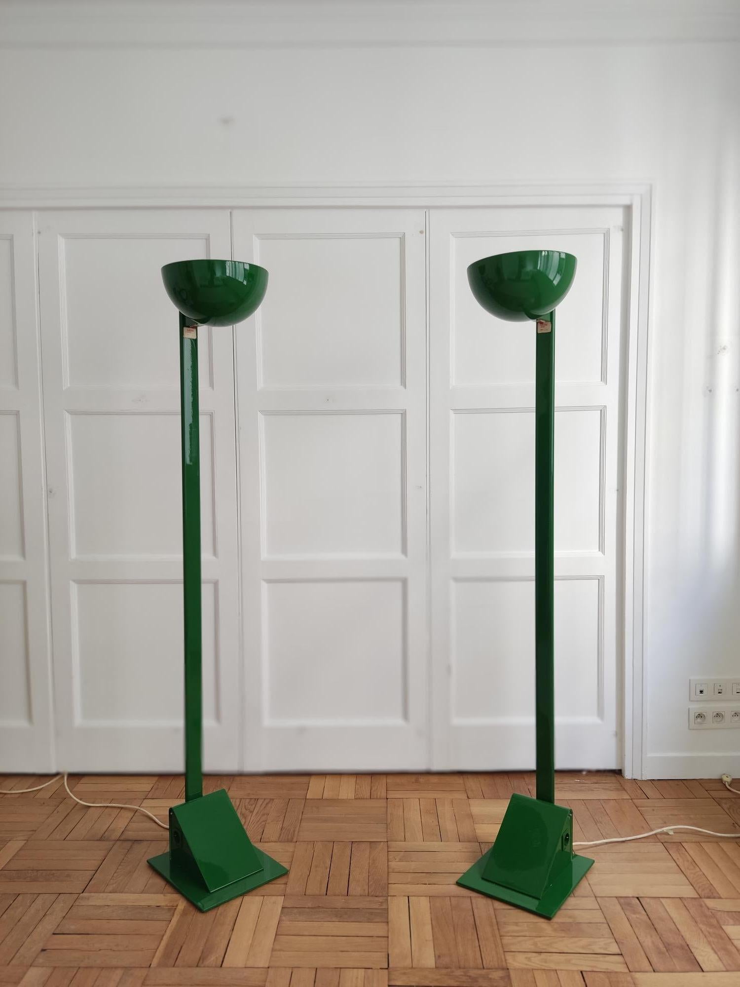 Pair of Ledu Design floor lamps by Bjorn Sahlén 3