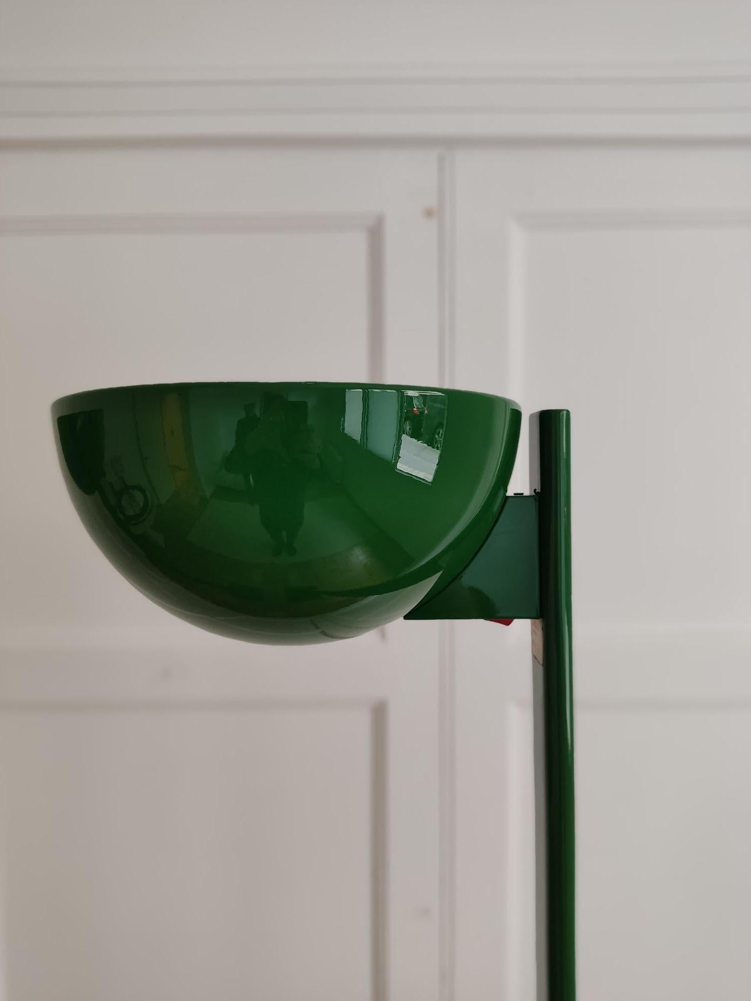 Industrial Pair of Ledu Design floor lamps by Bjorn Sahlén