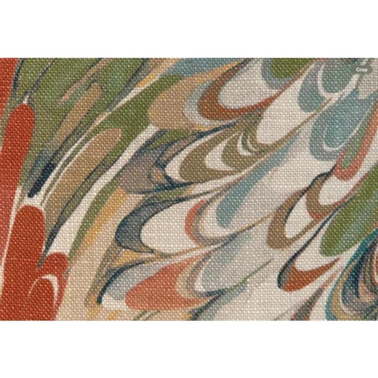 Adoro questa divertente e stimolante stampa di piume della collezione Manor House di Lee Jofa. Il cuscino 