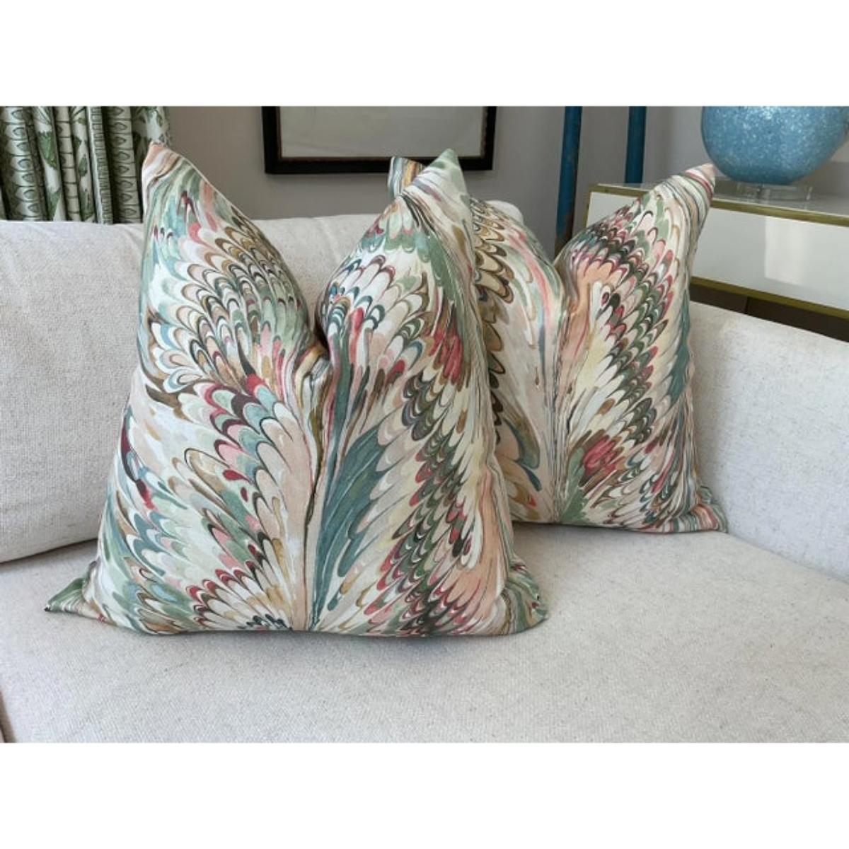 Americano Coppia di cuscini Lee Jofa 