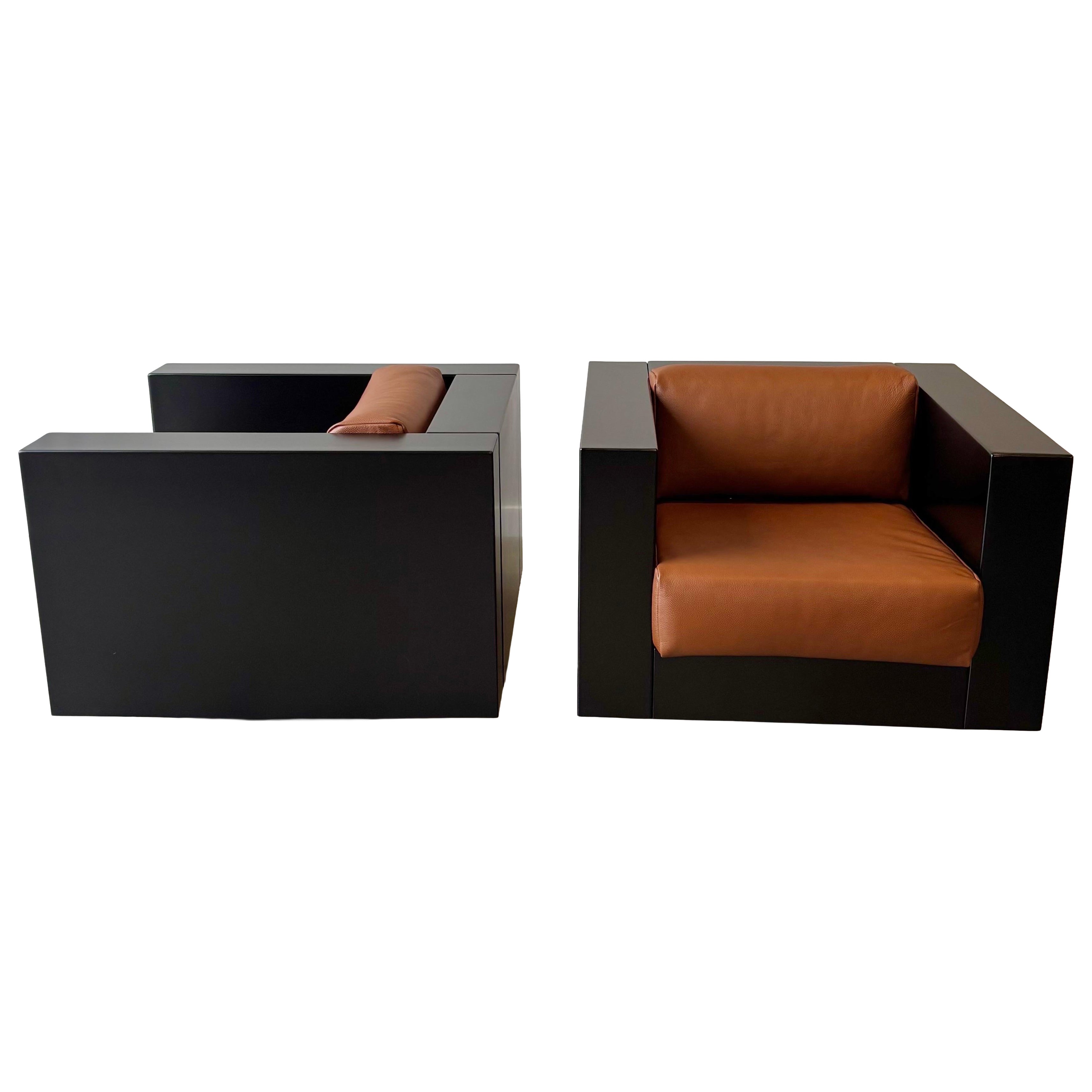 Paire de chaises Saratoga de Lella et Massimo Vignelli, 1960 en vente