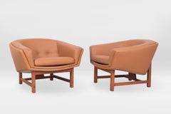 Pair of Lennart Bender "Corona" Easy Chairs, Sweden 1960s
