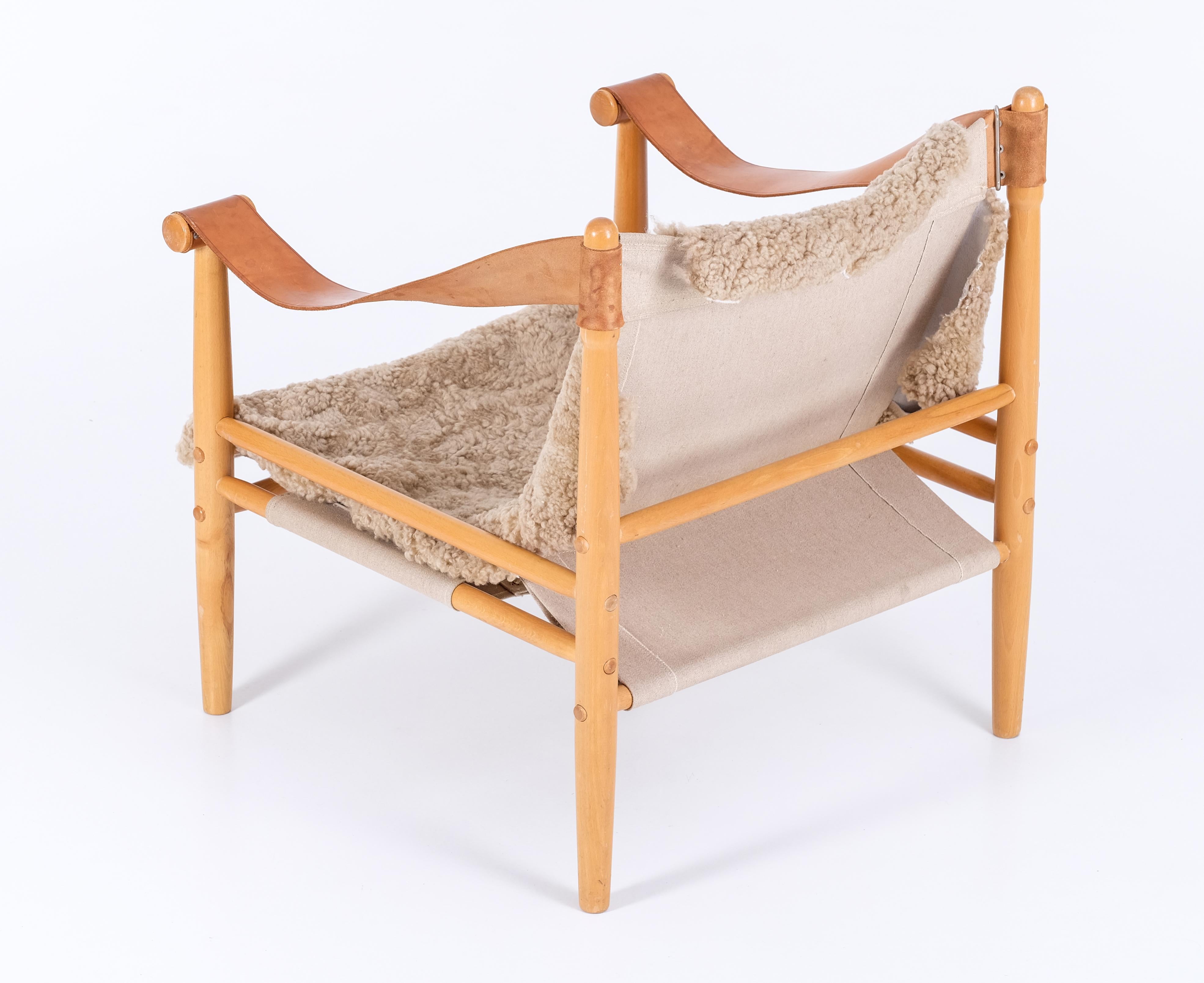 Scandinavian Modern Pair of Lennart Bender Easy Chairs, 1960s For Sale