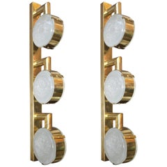 Pair of Lens Sconces by Fabio Ltd.