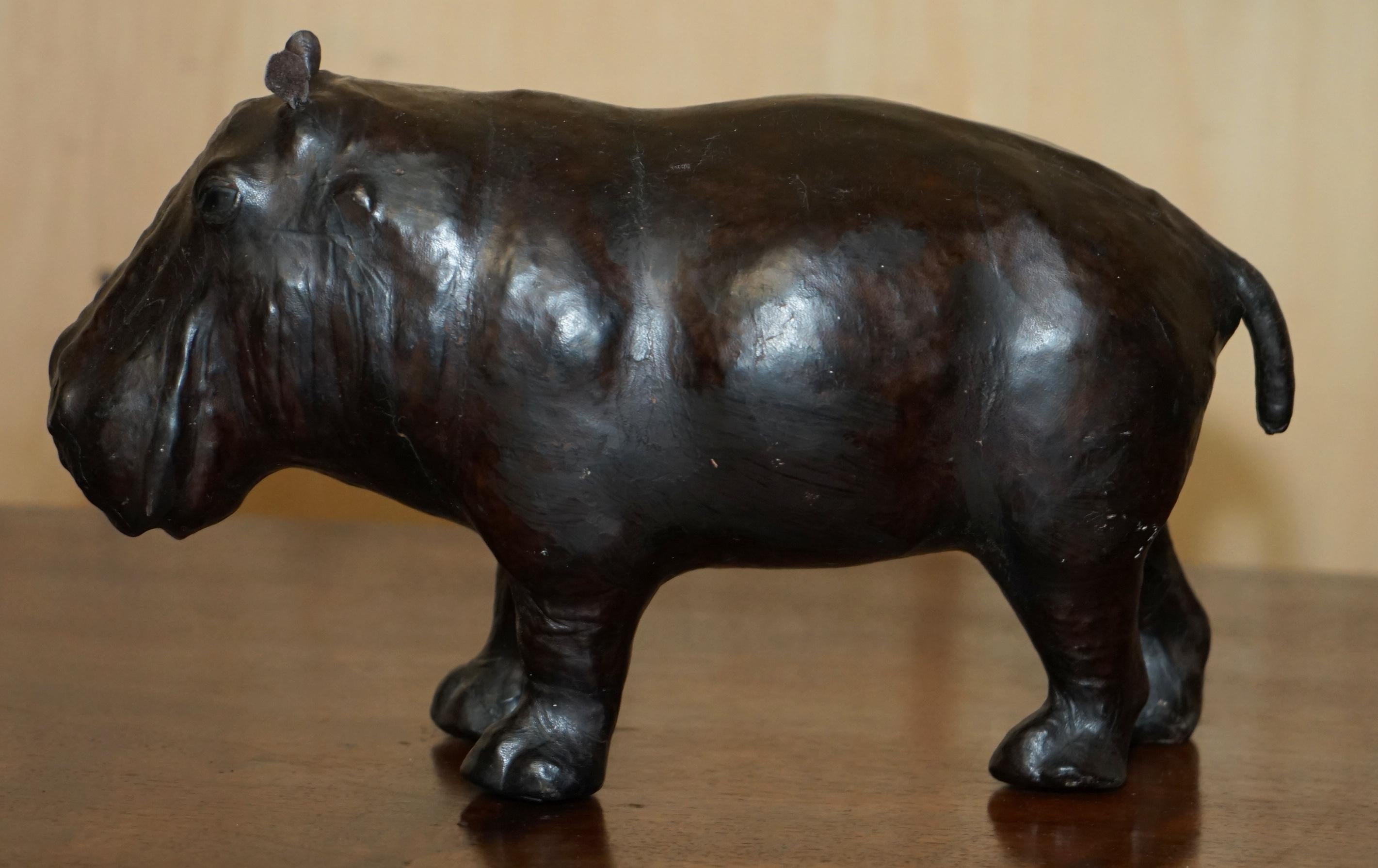 COPPIA DI CALZATURE LIBERTY'S Omersa in pelle di madre e di vitello HiPPO'S in vendita 9