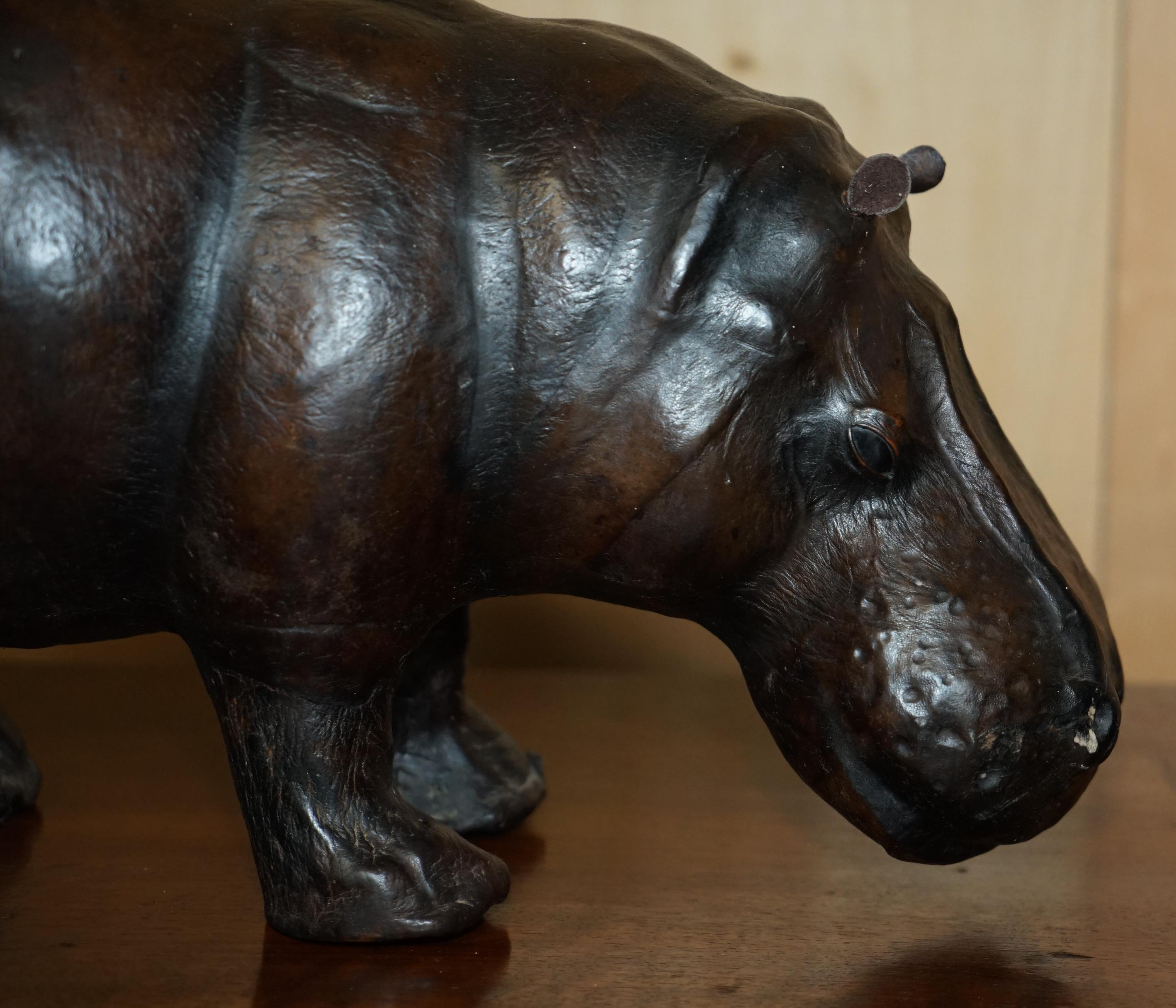 Europeo COPPIA DI CALZATURE LIBERTY'S Omersa in pelle di madre e di vitello HiPPO'S in vendita