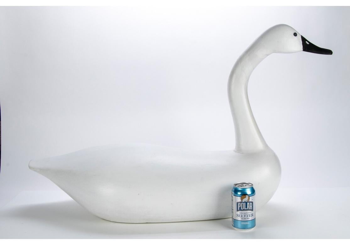 life size swan decoy