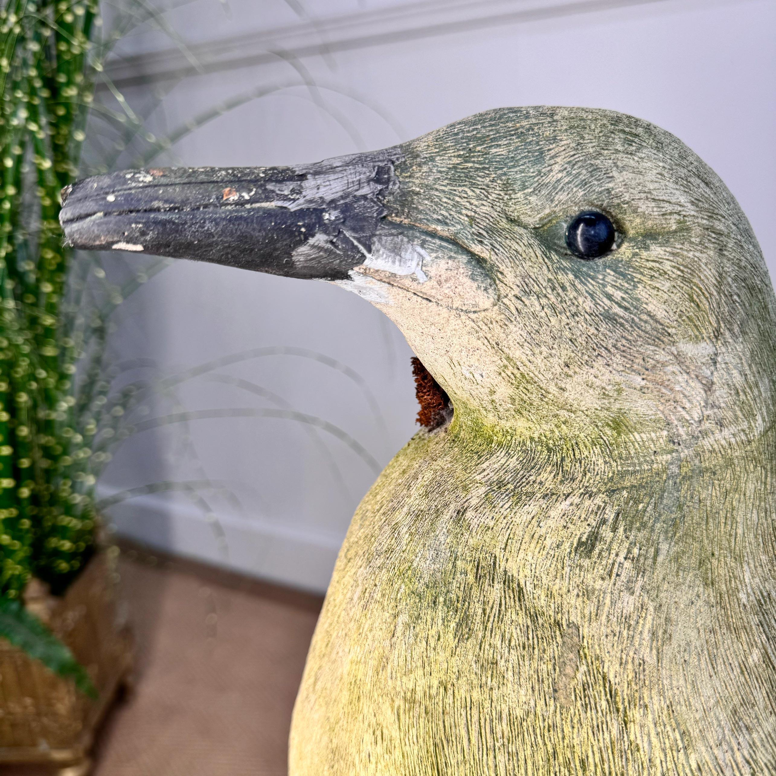Pareja de Estatuas de Jardín Pingüino Tamaño Natural Piedra en venta