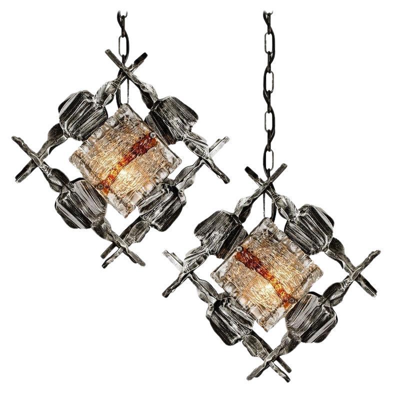 Pair of Light Fixtures by Tom Ahlström & Hans Ehrlich, Sweden For Sale