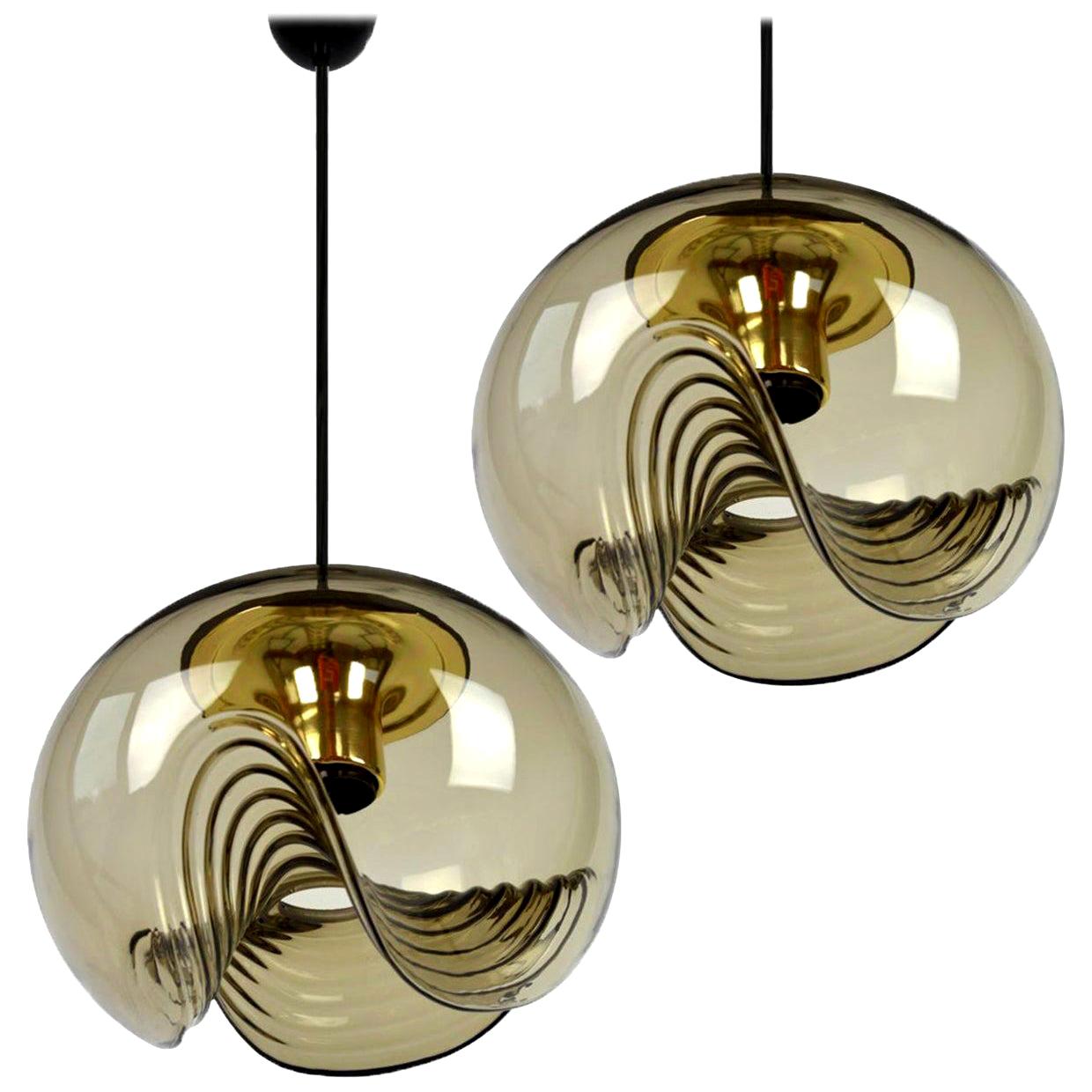 Pair of Light Fixtures Koch & Lowy, 1970