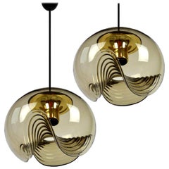 Vintage Pair of Light Fixtures Koch 
Lowy, 1970