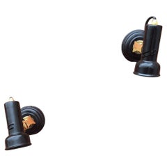 Pair of Light Scones Attributed to Jacques Biny