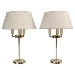Vintage Pair of Likno Lamps designed by T.H. Robsjohn Gibbings