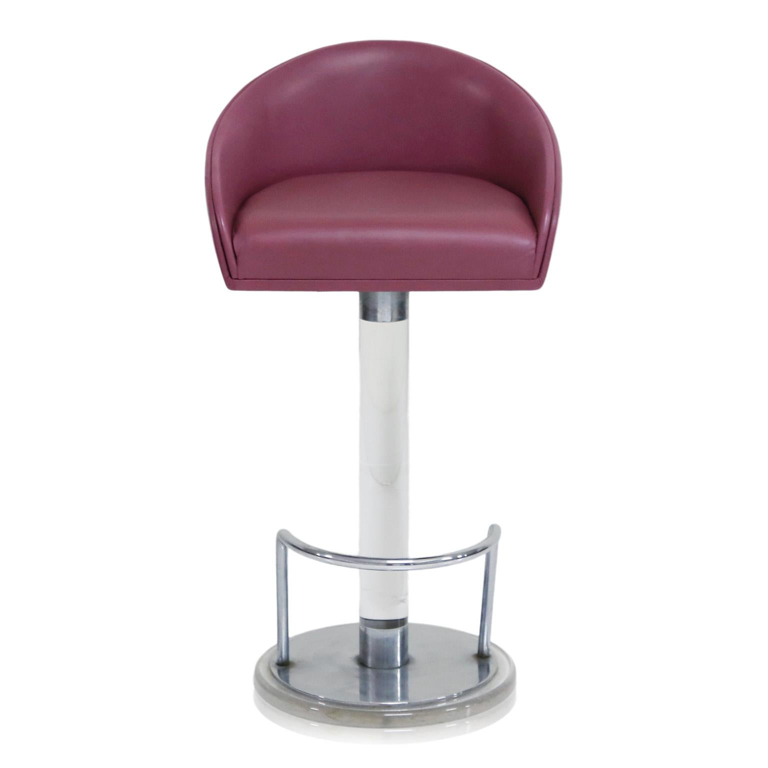 lilac bar stools