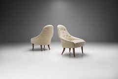 Pair of "Lilla Eva" Chairs by Kerstin Hörlin-Holmquist, Sweden 1950s