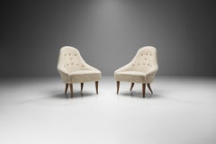 Pair of "Lilla Eva" Chairs by Kerstin Hörlin-Holmquist, Sweden 1950s