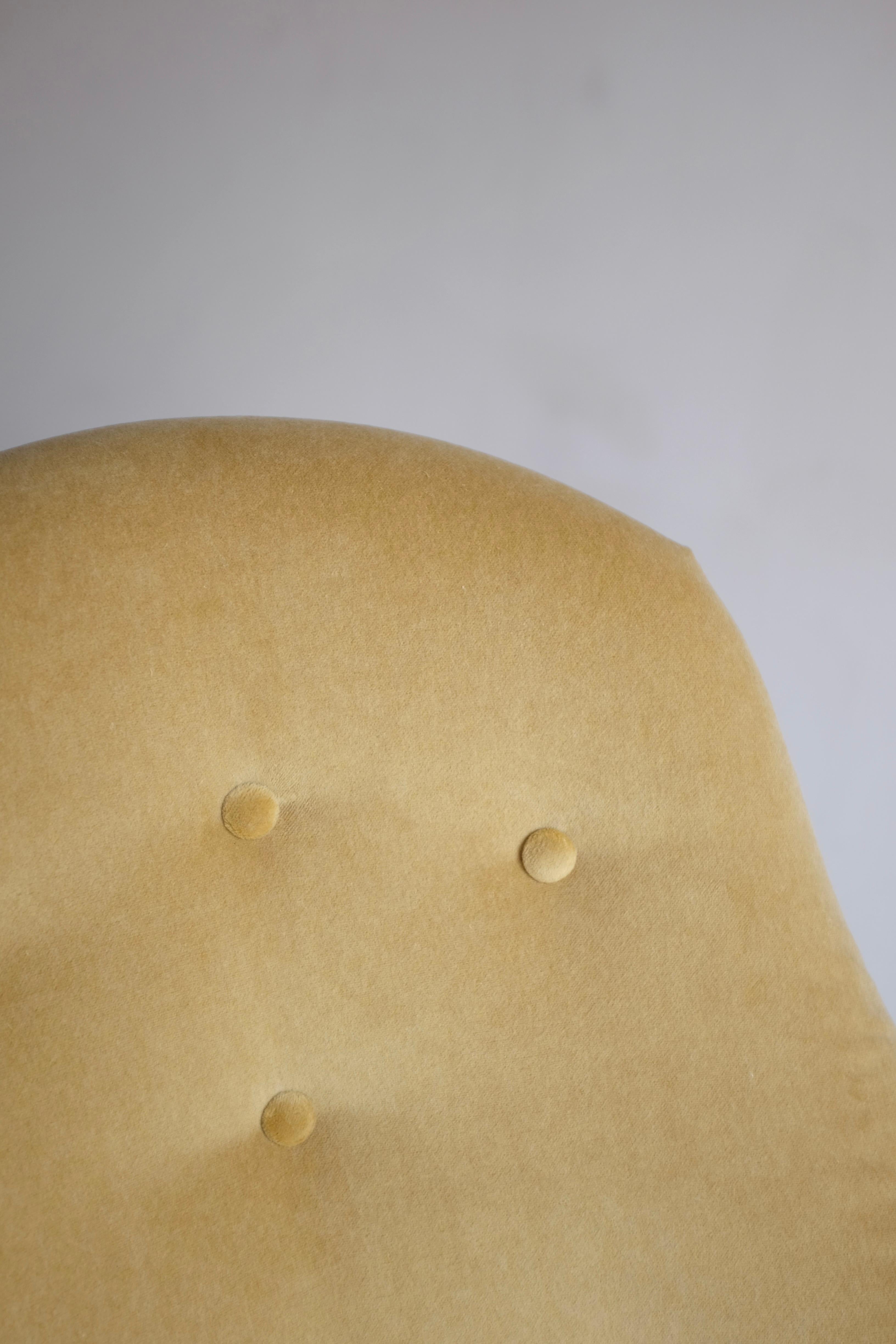 Pair of Lilla Eva Lounge Chairs by Kerstin Hörlin-Holmquist In Good Condition For Sale In New York, NY