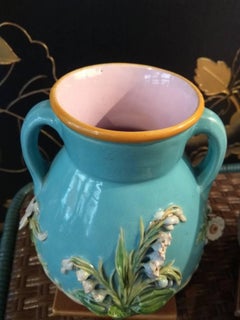 Pair of Lily of the Valley Vases, Minton Manufacture, England, circa 1880