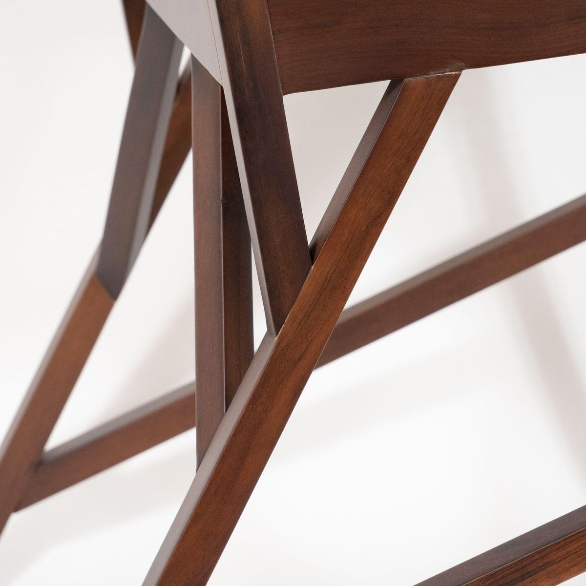 Paar Holzstühle in limitierter Auflage von Paolo Alves im Angebot 8