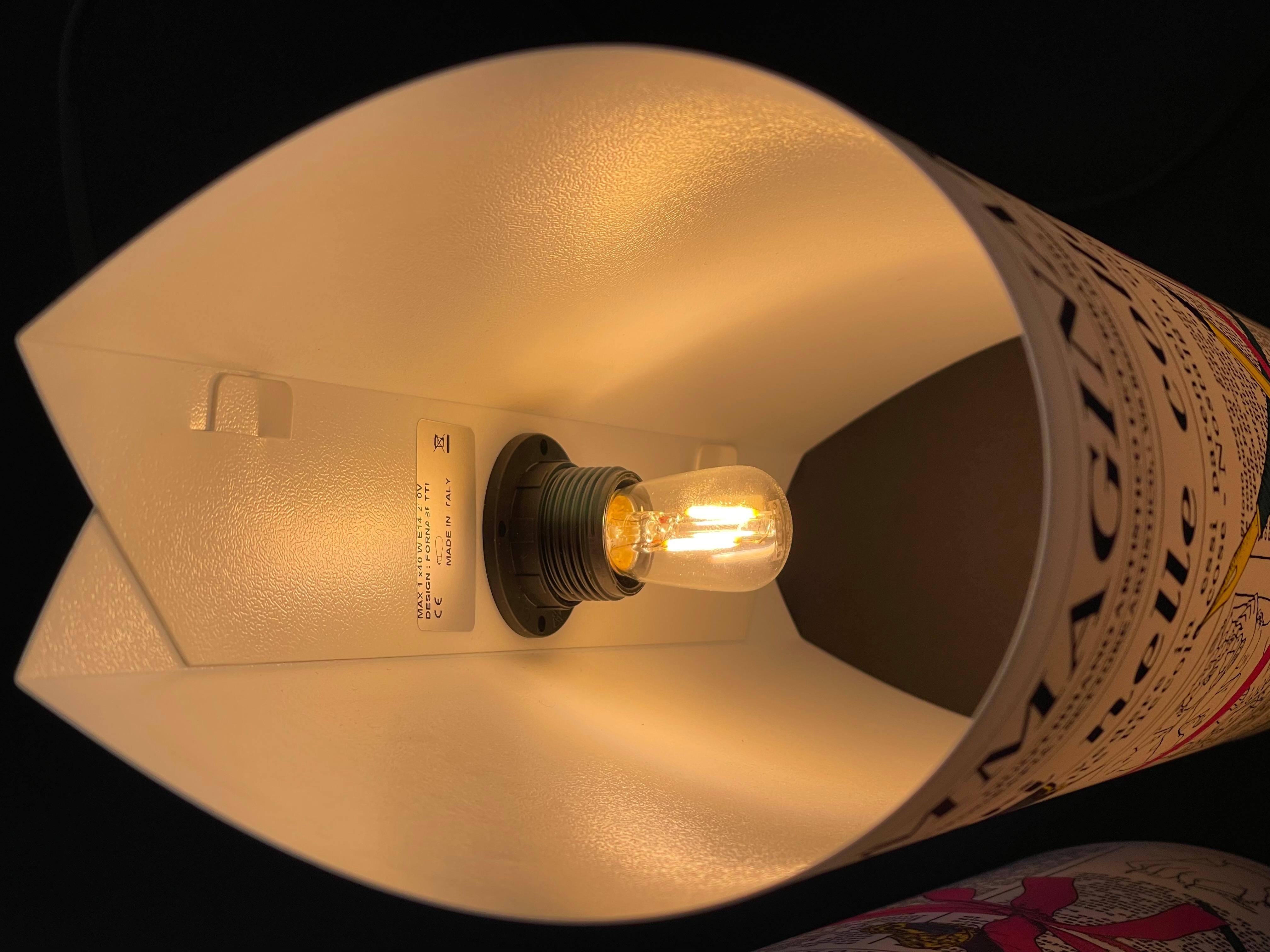 FORNASETTI Pair of L'Immaginario Table Lamps by Fornasetti For Sale 2